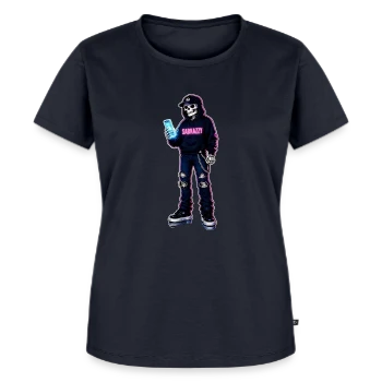 Sarkazzy Szkielet Hacker w streetwearowym swetrze