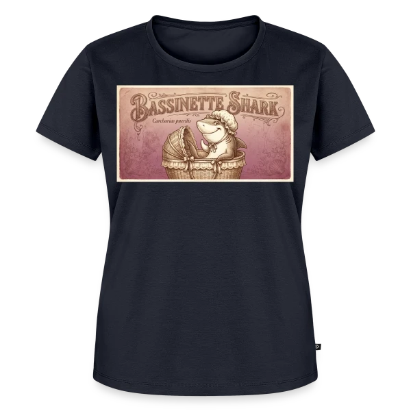 Shark in pram! — Women's Premium Organic T-shirt