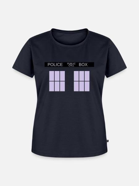 Tardis - Frauen Premium Bio T-Shirt - Navy