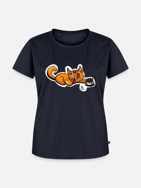 Igitt - Frauen Premium Bio T-Shirt - Navy