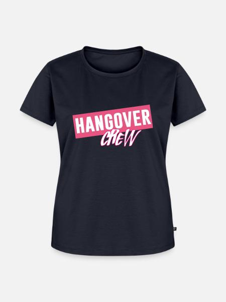 hangover - Frauen Premium Bio T-Shirt - Navy