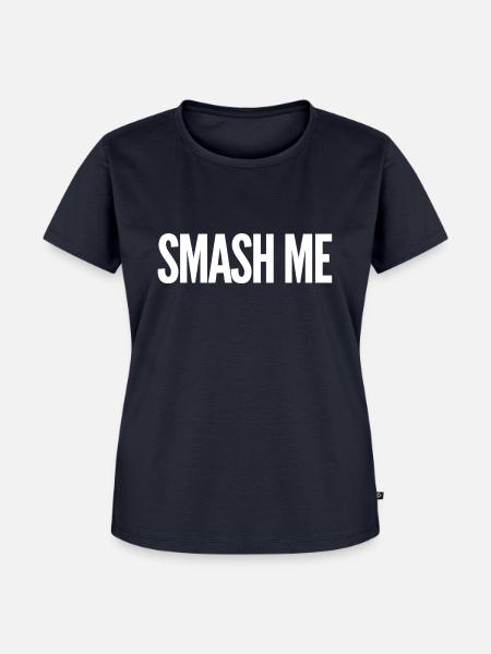 Smash - Frauen Premium Bio T-Shirt - Navy