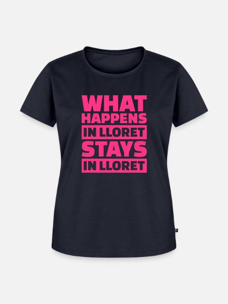 Lloret - Frauen Premium Bio T-Shirt - Navy