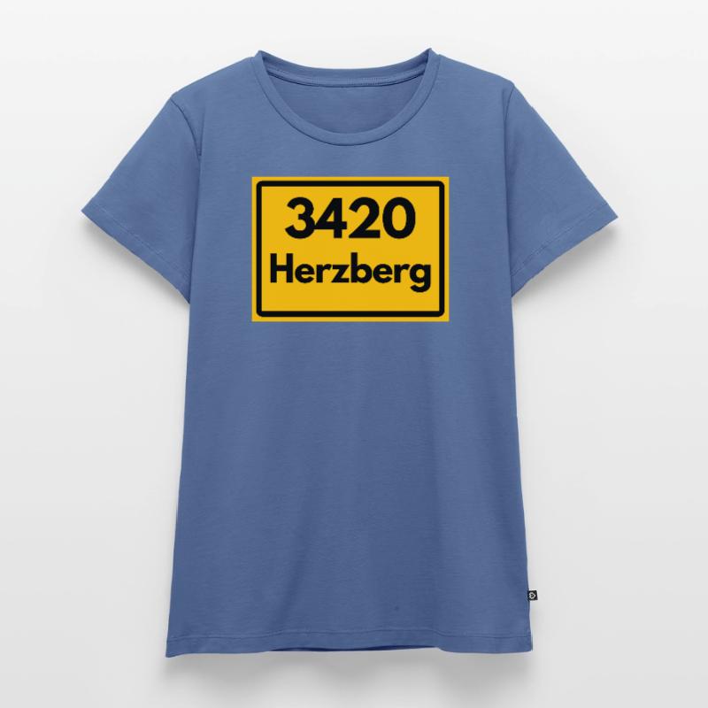 OLD POSTCODE ZIP CODE RETRO 3420 HERZBERG HARZ Women's Premium Organic T-shirt
