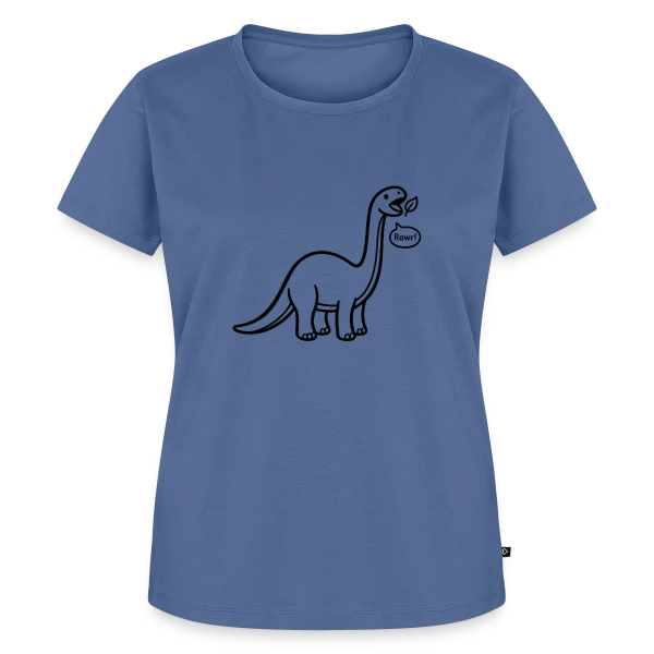 Eats a Leaf — Women's Premium Organic T-shirt
