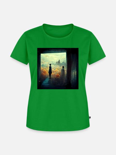 Träumerei - Frauen Premium Bio T-Shirt - Grün