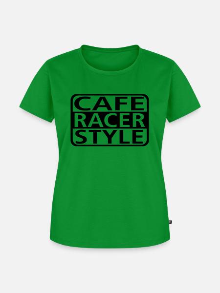 Cafe Racer Style - Frauen Premium Bio T-Shirt - Grün