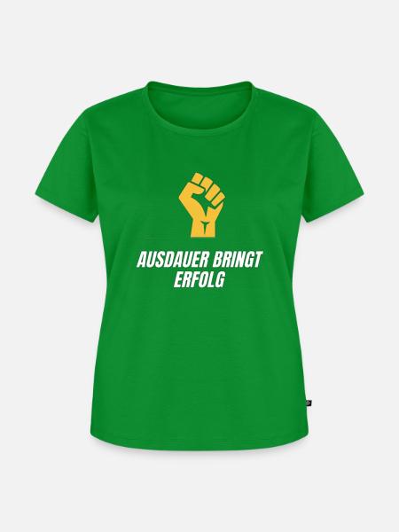 Erfolgs-Shirt - Frauen Premium Bio T-Shirt - Grün