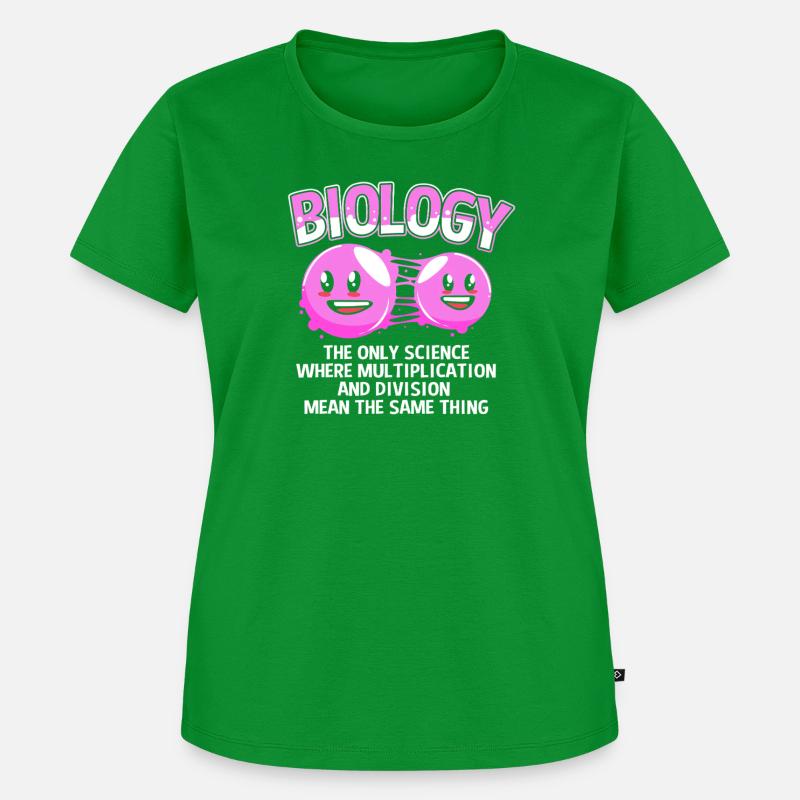 Formule structurale de la molécule - T-shirt Premium bio Femme - vert