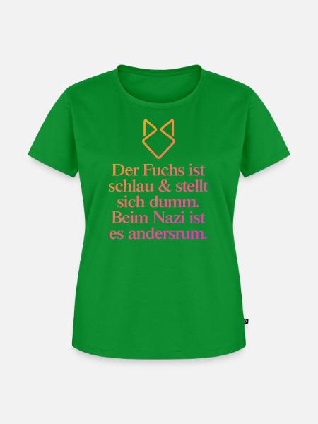 Zeichen setzen gegen Rechts! NOAFD - Frauen Premium Bio T-Shirt - Grün