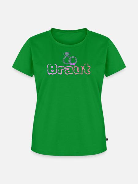 Braut - Frauen Premium Bio T-Shirt - Grün