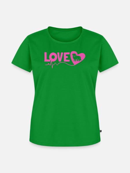 Pyrenäenhund - Frauen Premium Bio T-Shirt - Grün