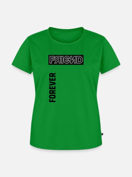 Freunde für immer - Frauen Premium Bio T-Shirt - Grün