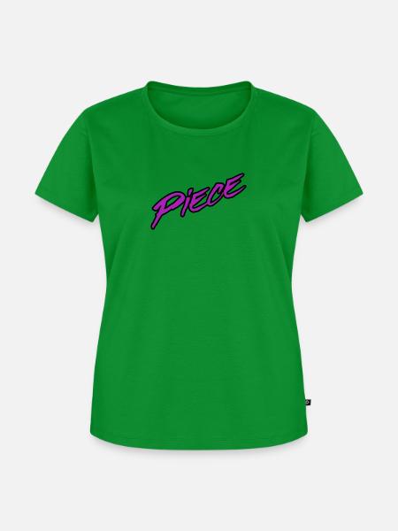 Piece, piece sticker - Frauen Premium Bio T-Shirt - Grün