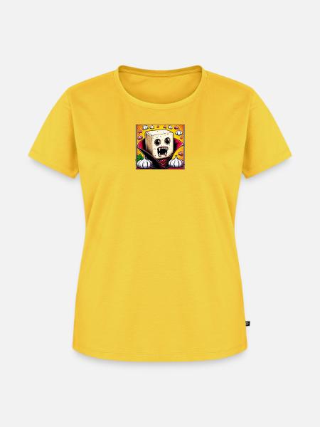Graf Tofula - Frauen Premium Bio T-Shirt - Sonnengelb