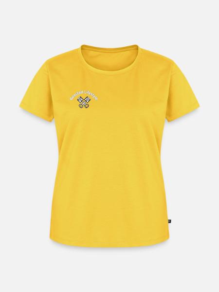 Boosted Lifestyle - Frauen Premium Bio T-Shirt - Sonnengelb