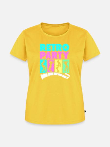 Sock Hop - Frauen Premium Bio T-Shirt - Sonnengelb