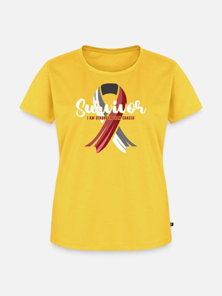 Krebs - Frauen Premium Bio T-Shirt - Sonnengelb