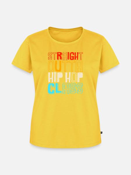 Breakdance - Frauen Premium Bio T-Shirt - Sonnengelb