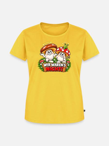 1000206352 - Frauen Premium Bio T-Shirt - Sonnengelb