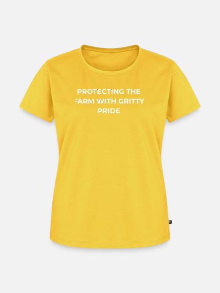 Kiwi Experte Stolz - Frauen Premium Bio T-Shirt - Sonnengelb