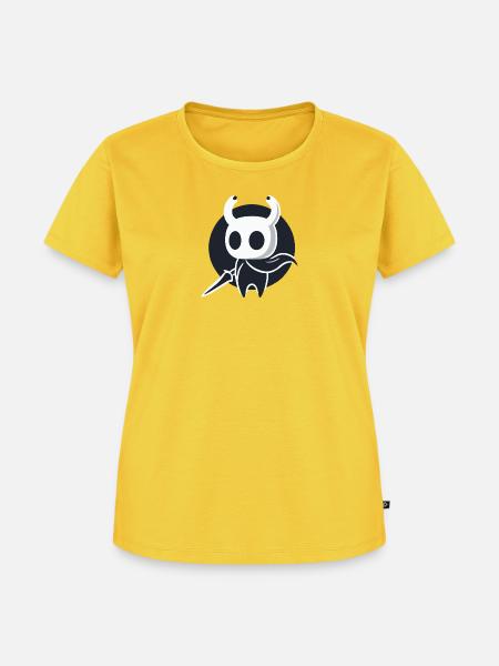 Hohler Ritter - Frauen Premium Bio T-Shirt - Sonnengelb