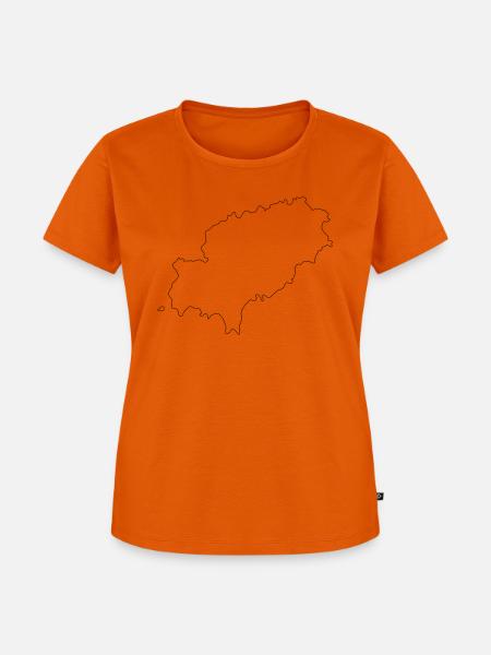 Ibiza - Frauen Premium Bio T-Shirt - Orange