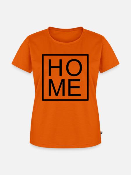 HEIM - Frauen Premium Bio T-Shirt - Orange 