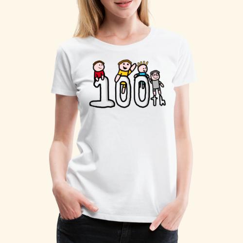 100th Video - Women's Premium T-Shirt