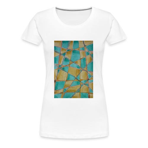 Watercolour Art painting - Women's Premium T-Shirt
