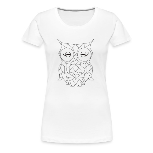 Geometric OWL - T-shirt Premium Femme