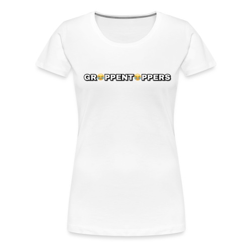 Merchandise met Grappentappers tekst - Vrouwen Premium T-shirt