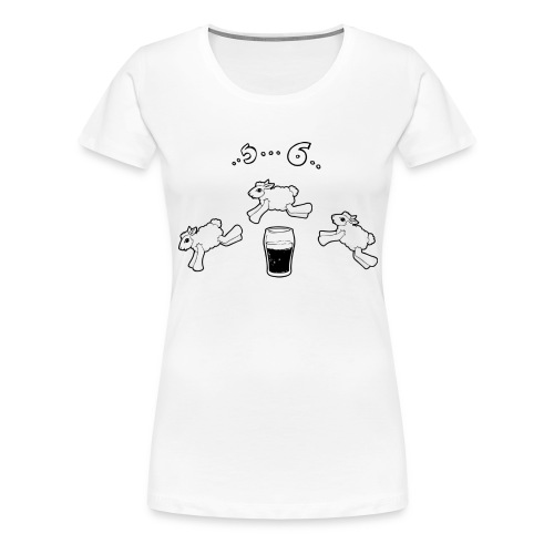 Comptage de moutons - T-shirt Premium Femme
