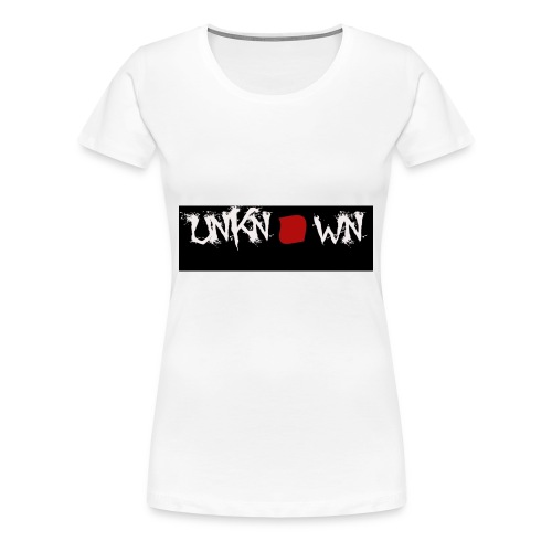 Unknown in the Youtube World - Women's Premium T-Shirt