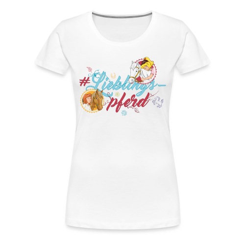 Bibi und Tina 'Lieblingspferd' - Frauen Premium T-Shirt