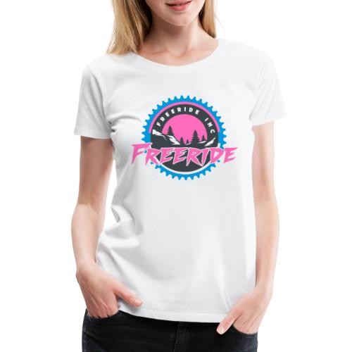 FreerideInc V02 A - Frauen Premium T-Shirt