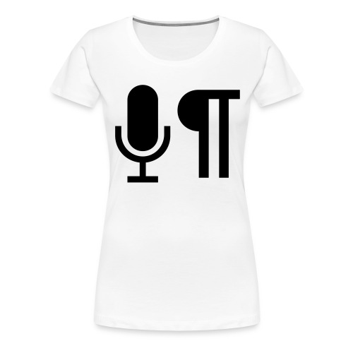 Logo der Shownot.es (@DieShownotes) - Frauen Premium T-Shirt