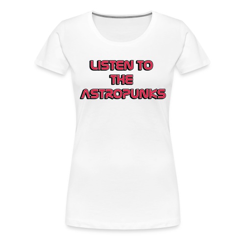 astropunks_red - Premium-T-shirt dam