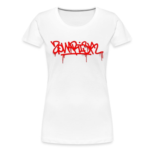 Zonarisk Logo Rouge - T-shirt Premium Femme
