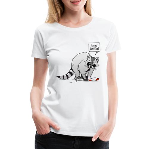 Tank Top Need Coffee! - Frauen Premium T-Shirt