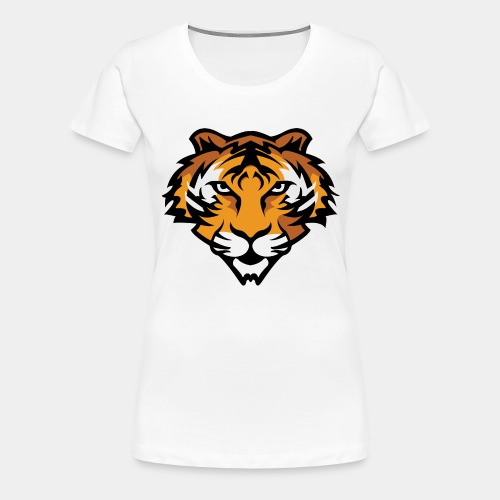Tiger Mascot - Women's Premium T-Shirt