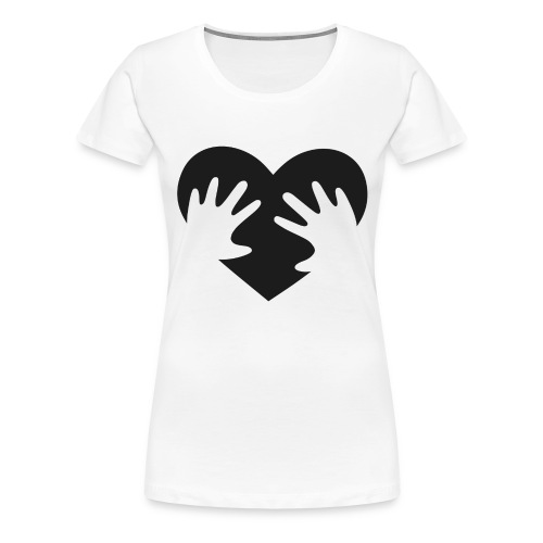 Heart - Premium-T-shirt dam
