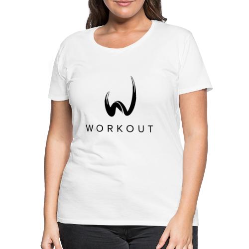 Workout mit Url - Frauen Premium T-Shirt