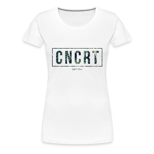 CNCRT white men sweater (Plant Print) - Vrouwen Premium T-shirt