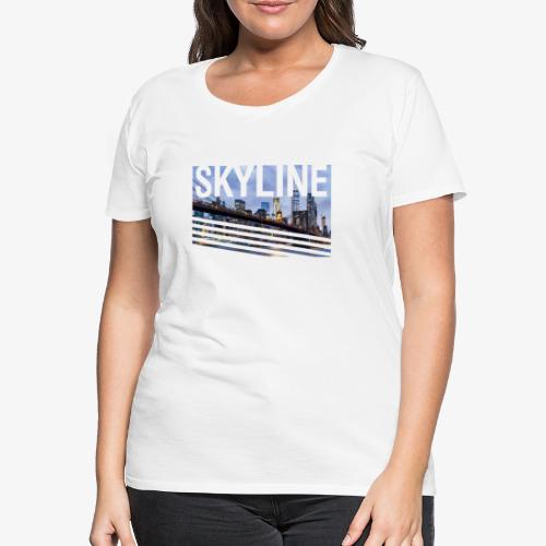 skyline - Camiseta premium mujer