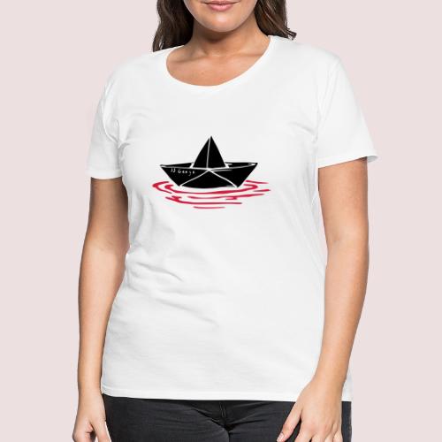 ES Papierboot - Frauen Premium T-Shirt