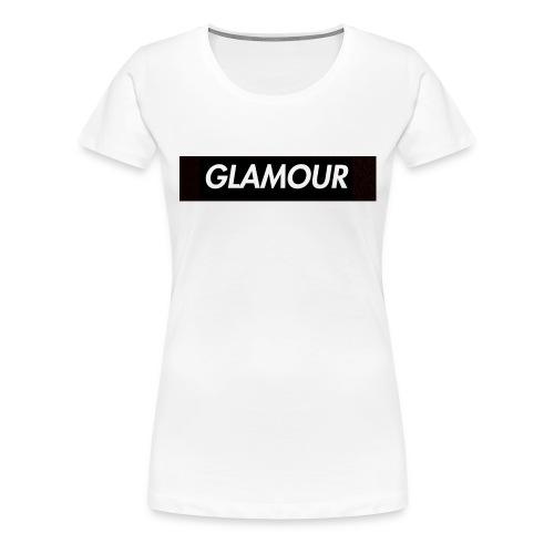 Glamour - Naisten premium t-paita