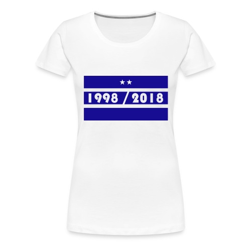 1998 / 2018 - T-shirt Premium Femme