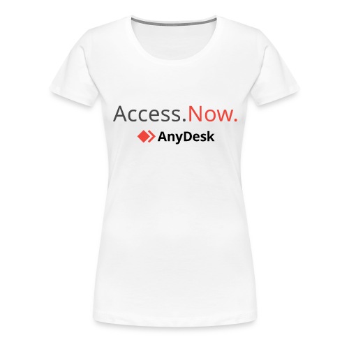 Access Now Black - Frauen Premium T-Shirt