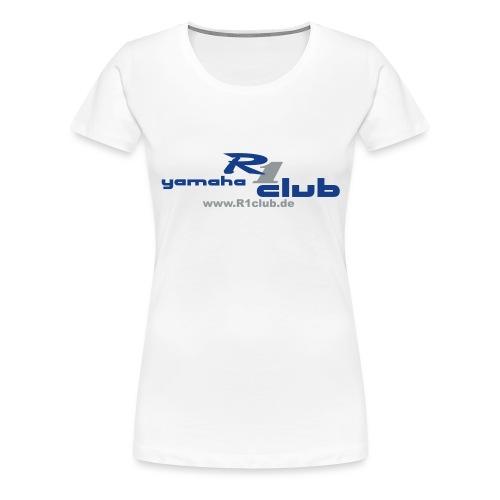 R1club Logo blau - Frauen Premium T-Shirt